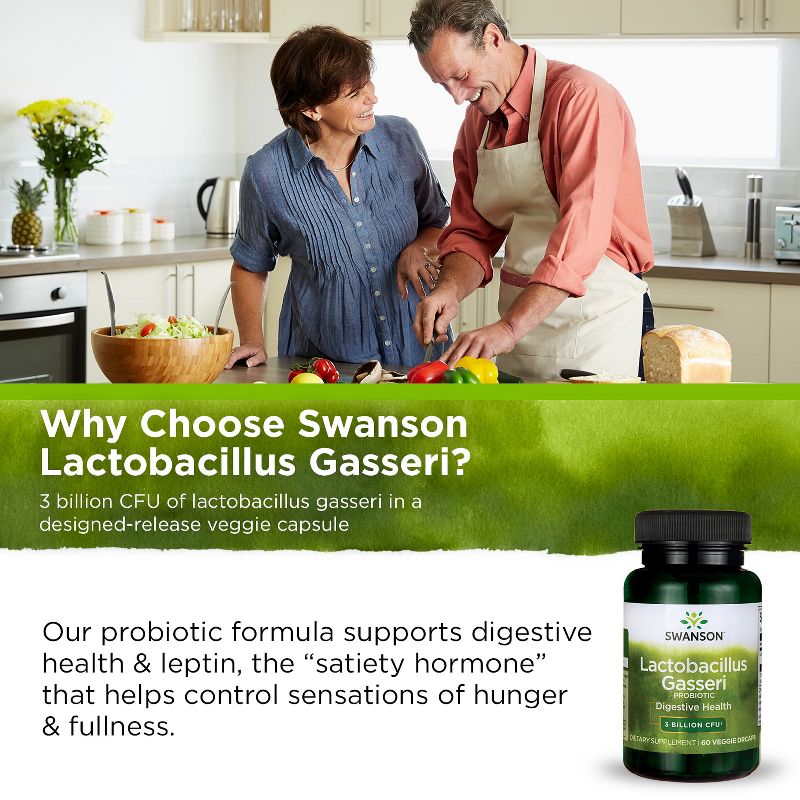 Swanson Probiotics Lactobacillus Gasseri 3 Billion Cfu Capsule 60ct, 6 of 8