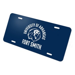 University of Arkansas  Fort Smith Vikings Logo Novelty Metal Vanity Tag License Plate - 1 of 4