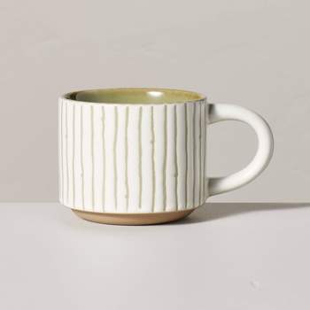 11.5oz Bead Stripe Stoneware Mug - Hearth & Hand™ with Magnolia