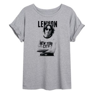 Women's - John Lennon - Lennon NYC Oversized Graphic T-Shirt - 1 of 4