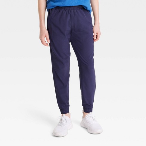 Boys' Woven Pants - All In Motion™ Navy Blue L