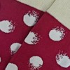 Dark Red and White Patterned Socks (Men's Sizes Adult Large) from the Sock Panda - 2 of 3