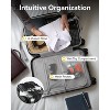 LUGGEX Luggage Sets 2 Piece (20/28), 20 Inch Carry On Luggage and 28 Inch Checked Luggage, Expandable Suitcase TSA Approve, Teal - 4 of 4
