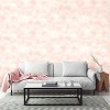 RoomMates Cloud Peel & Stick Wallpaper Pink: Removable Vinyl, Self-Adhesive, Modern Decor, 28.2 Sq Ft Coverage - image 2 of 4