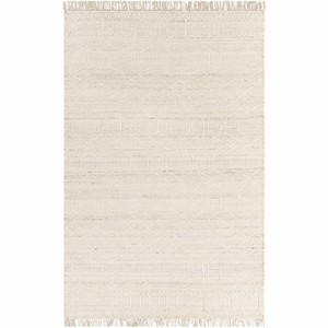 Hauteloom Manby Beige Jute Wool Blend Area Rug - 1 of 4