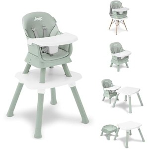 6-in-1 Convertible High Chair,Infant to Toddler, Booster, Activity Table & Desk - 1 of 1