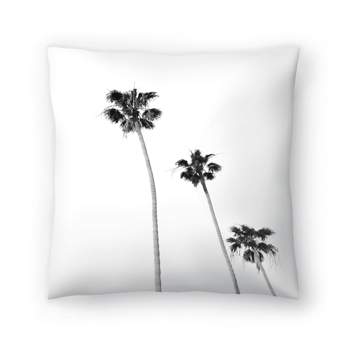 Boho Palm Trees By Tanya Shumkina Throw Pillow - Americanflat Botanical Minimalist