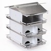 Birds Choice 20" Silver Assumbled Purple Martin House with Starling Resistant  3 Floor 12 Room Bird House - 2 of 3