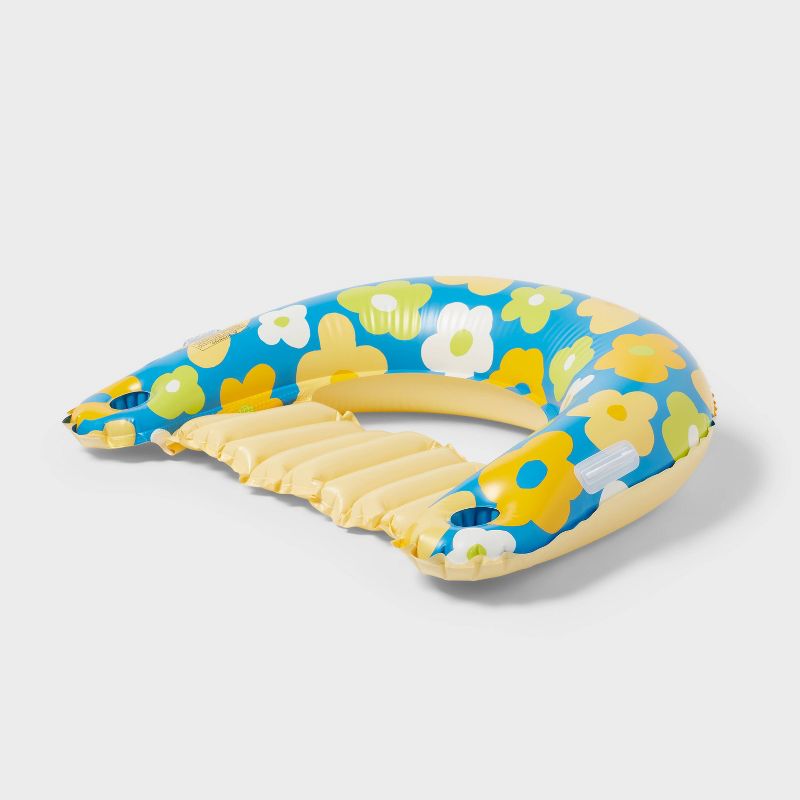 Inflatable Lounge Pool Chair - Sun Squad™, 1 of 7