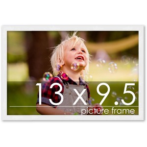 PosterPalooza | 13x9.5 Wood Frame with UV Acrylic, 6 Finishes: Black, White, Bronze, Silver, Wood, Mahogany - 1 of 4