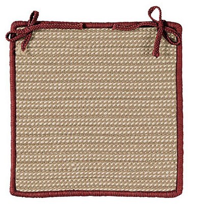 Colonial Mills Boat House - Rust Red Chair Pad, 1 Pc