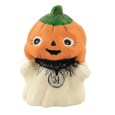 Halloween 3.0" Oct 31St Pumpkinhead Figurine Ghost Trick Or Treat  -  Decorative Figurines