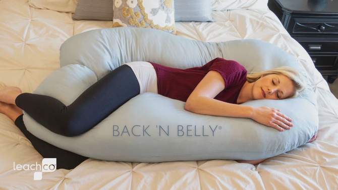 Leachco Back 'N Belly Support Pillow, 2 of 6, play video