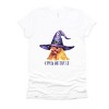 Simply Sage Market Chick Or Treat Watercolor Distressed Short Sleeve Tee - 2 of 4