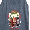 Women's - Bratz - Punk Rock Dolls Pretty in Punk Graphic Racerback Tank - 2 of 4