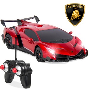 Best Choice Products 1/24 Officially Licensed RC Lamborghini Veneno Sport Racing Car w/ 2.4GHz Remote Control - 1 of 4