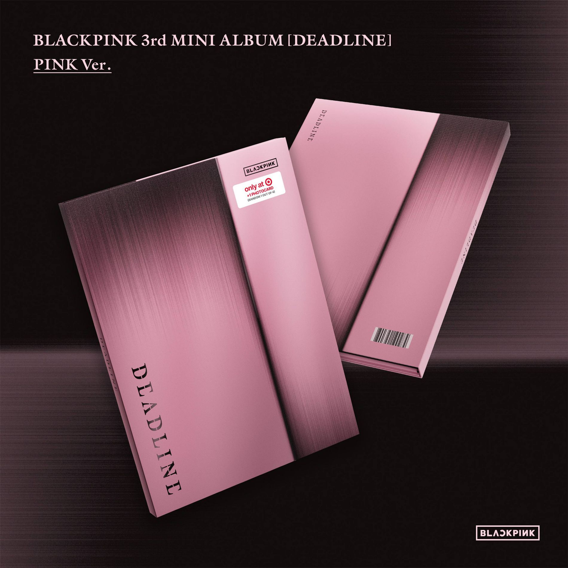 Blackpink - Blackpink 3rd Mini Album (Deadline) Pink Version (Target Exclusive, CD)