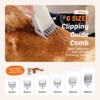 FURNIinspire Pet Grooming Tools 3 Suction Modes Professional Dog Grooming Clippers With 2.5L Cup, Low Noise Pet Hair Trimmer, White, 13.2"*5.9"* 8.1" - 4 of 4