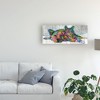 Trademark Fine Art -Dean Russo 'Companions Cat And Dog' Canvas Art - 3 of 4