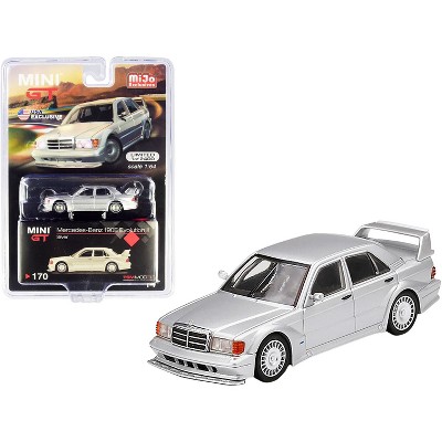 Mercedes Benz 190E Evolution II Silver Limited Edition to 2400 pieces Worldwide 1/64 Diecast Model Car by True Scale Miniatures