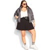 Women's Plus Size Streetwise Puffer Jacket - platinum | CCX - 2 of 4