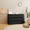 NicBex 6 Hidden-Handle Drawers Dresser,Modern Dressers with Simple Color for Living Room,Family Study,Hallway and Entryway,Bedroom Furniture - 2 of 4