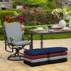 ARDEN Outdoor Dining Chair Cushion, 20-in x 20-in, Stone Grey Leala - 4 of 4
