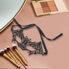 Unique Bargains Lace Half Face Party Mask Black 1 Pc - 4 of 4