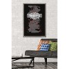 Trends International Game of Thrones - Map Framed Wall Poster Prints - 2 of 4