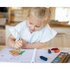 Natural Watercolor Paint Set 8 Colors - Honeysticks: Washable, Non-Toxic Craft Paint for Kids, Multicolor Rainbow - 3 of 4