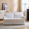 NicBex 3-in-1 Convertible Chair/Floor Bed - Sofa to Sleeper with Charging Tray Table, Fabric Upholstery - 4 of 4