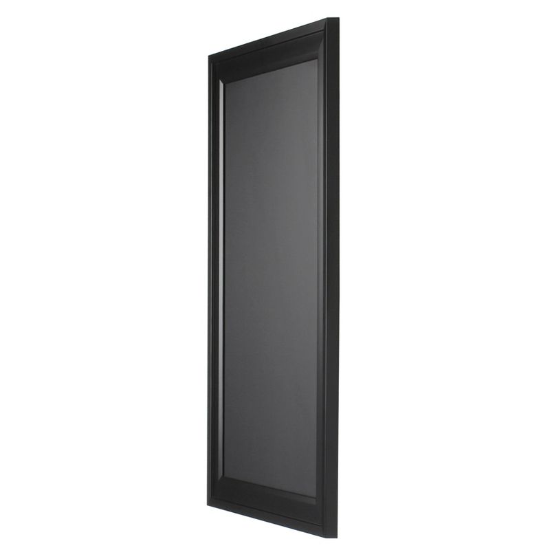 18.5&#34; x 27.5&#34; Bosc Framed Magnetic Chalkboard Black - DesignOvation, 4 of 9