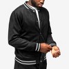 X RAY Men's Wool Varsity Bomber Jacket - 3 of 4