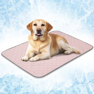 PetAmi Waterproof Cooling Blanket Mat for Dog Cat Pet, Anti Slip Indoor Cool Pad, Q-MAX Sofa Couch Bed Crate Cover - 1 of 4