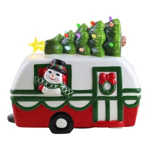 Mr. Christmas Nostalgic Ceramic LED Camper Christmas Decoration - 1 of 2