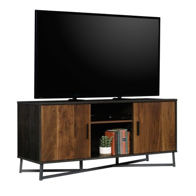 Canton Lane 60" Industrial Brew Oak TV Stand with Sliding Door