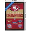 Trends International NFL San Francisco 49ers - Champions 23 Framed Wall Poster Prints - 3 of 4
