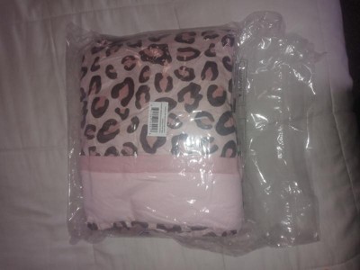 The Peanutshell Leopard Blush Baby Crib Bedding Set - Pink/animal - 3pc ...