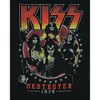 Seven Times Six KISS Destroyer 1976 Tour Men’s Sleeveless T-Shirt Front & Back Graphic - 4 of 4