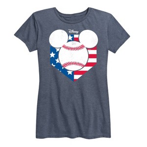 Women's - Disney - Americana Short Sleeve Graphic T-Shirt - 1 of 4