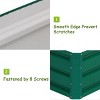 Costway 47"x35.5" Patio Raised Garden Bed Vegetable Flower Plant Dark Green New - 4 of 4