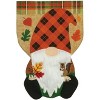 Fall Gnome Burlap Garden Flag 18" x 12.5" Briarwood Lane - 3 of 4