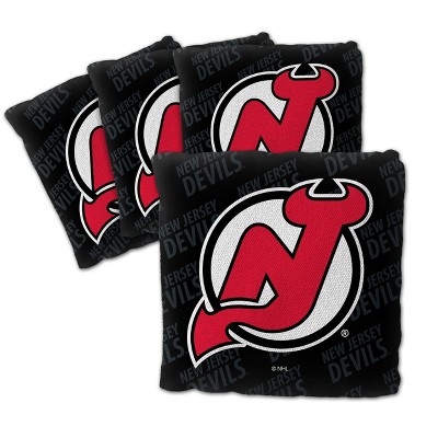 NHL New Jersey Devils 4pk Black Toss Game Set
