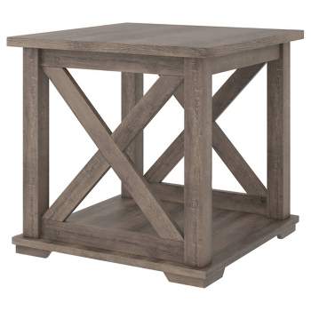 Arlenbry Square End Table Gray - Signature Design by Ashley