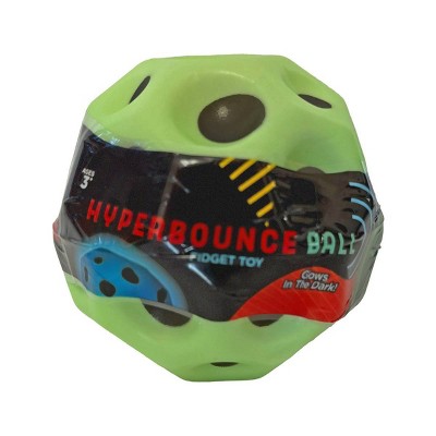 Big Time Toys Hyper Bounce Ball GID Green