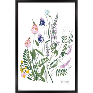 Trends International Botanical Collection - Wild Flowers Framed Wall Poster Prints - 1 of 4
