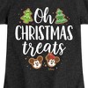 Girls' - Disney - Oh Christmas Treats Fitted Short Sleeve Graphic T-Shirt - 2 of 4