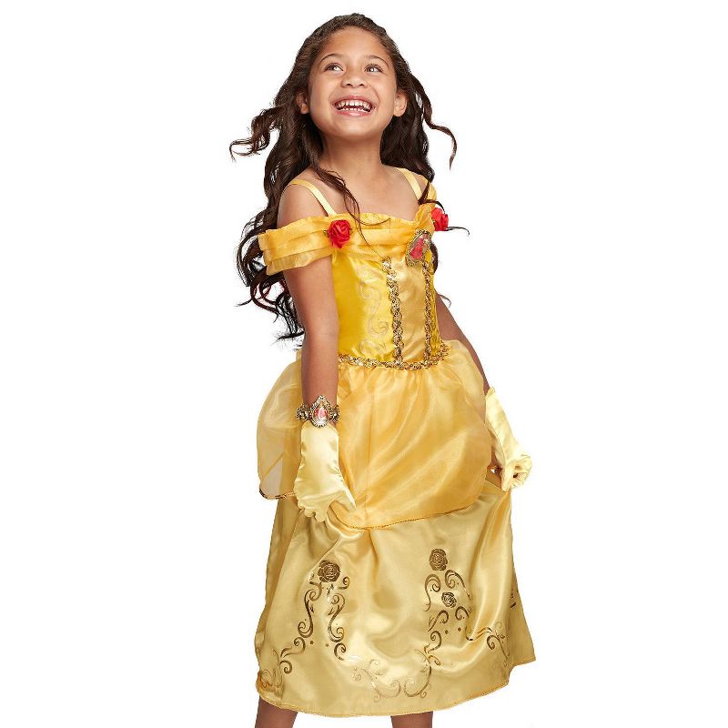 Disney Princess Belle Majestic Dress with Bracelet and Gloves, 4 of 9