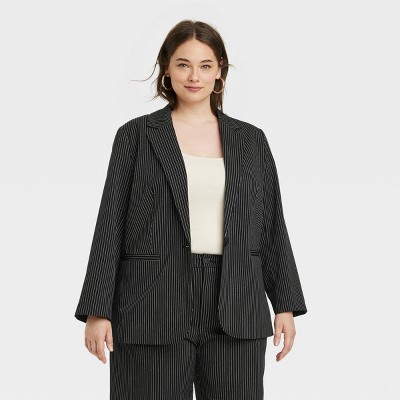 Women's Oversized Fall Blazer - A New Day™ Tan Xs : Target