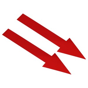 Unique Bargains Self Adhesive Waterproof PVC Labels Removable Arrow Sticker - 1 of 4